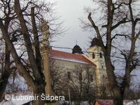 Bojkovice, město v zimě