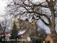 Bojkovice, město v zimě