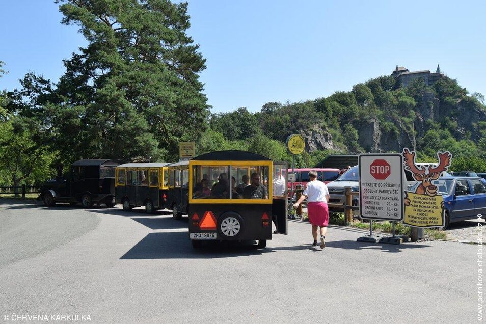 Výletní vláček Kunětický expres
