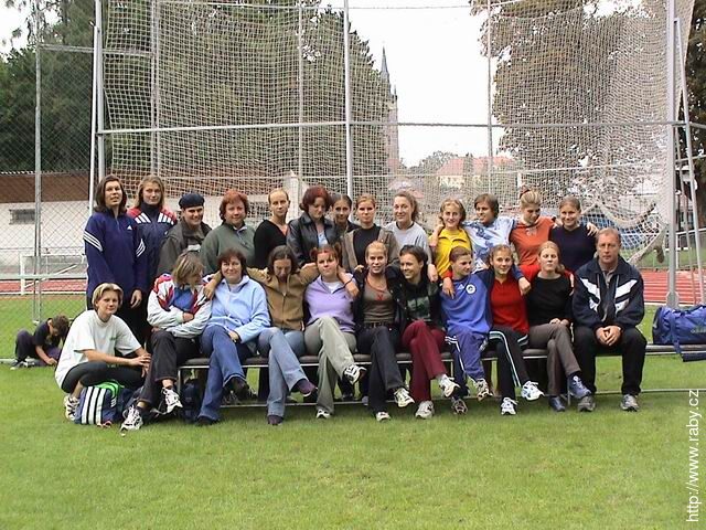 Družstvo žen AFK SKP Pardubice 2002