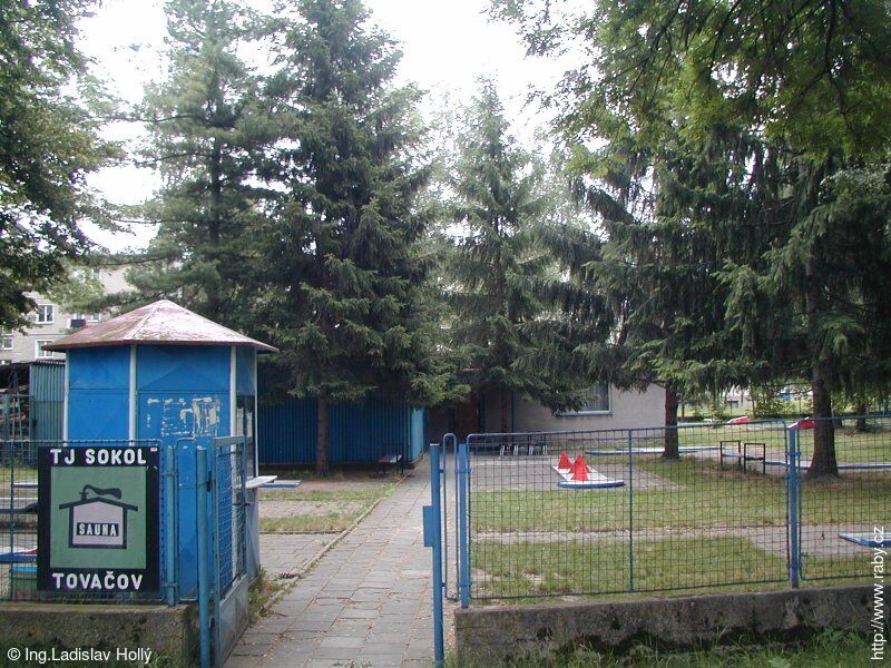 Tovačov, sauna a minigolf