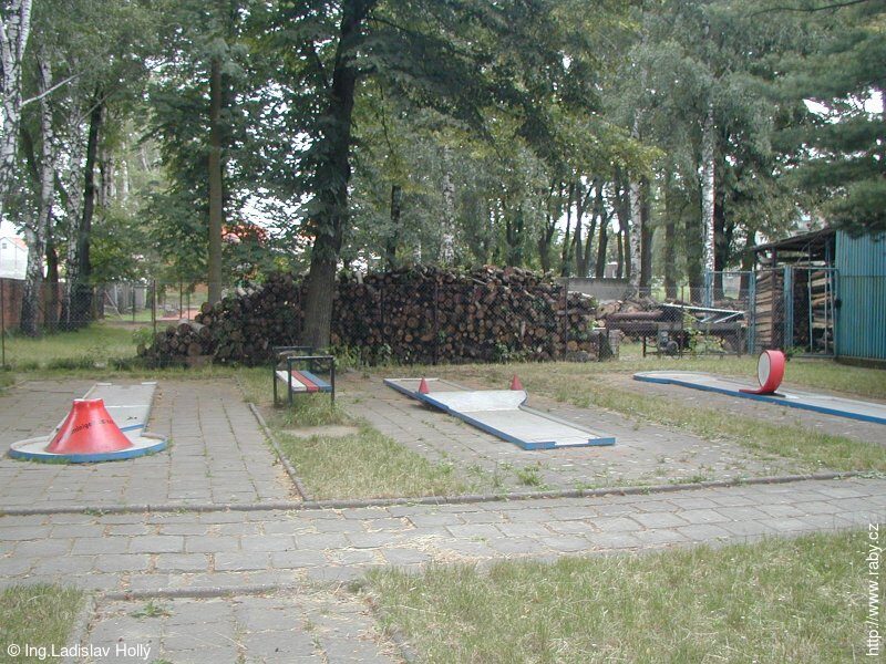 Tovačov, sauna a minigolf